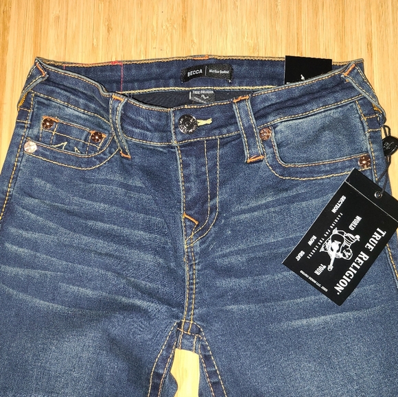 True Religion Becca Bootcut Women's Size 27 NWT - Picture 6 of 10